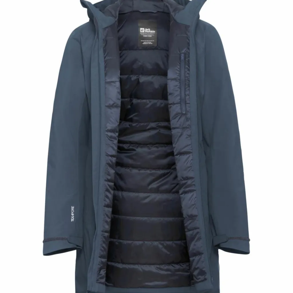 Jack Wolfskin Wandern|Regenjacken<· HEIDELSTEIN midnight sky