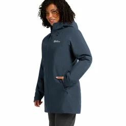 Jack Wolfskin Wandern|Regenjacken<· HEIDELSTEIN midnight sky