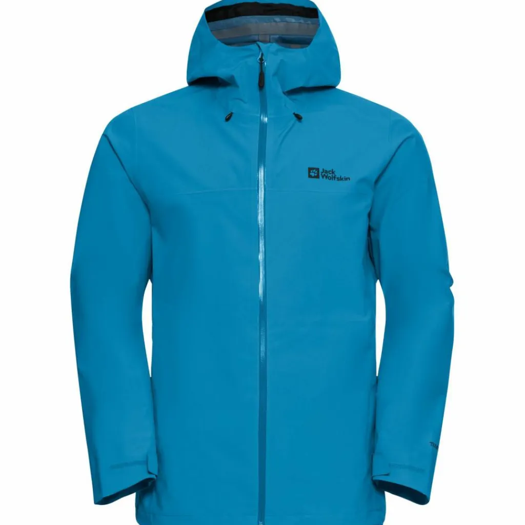 Jack Wolfskin Regenjacken<· HIGHEST PEAK 3L JKT M aurora blue