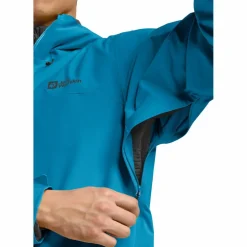 Jack Wolfskin Regenjacken<· HIGHEST PEAK 3L JKT M aurora blue