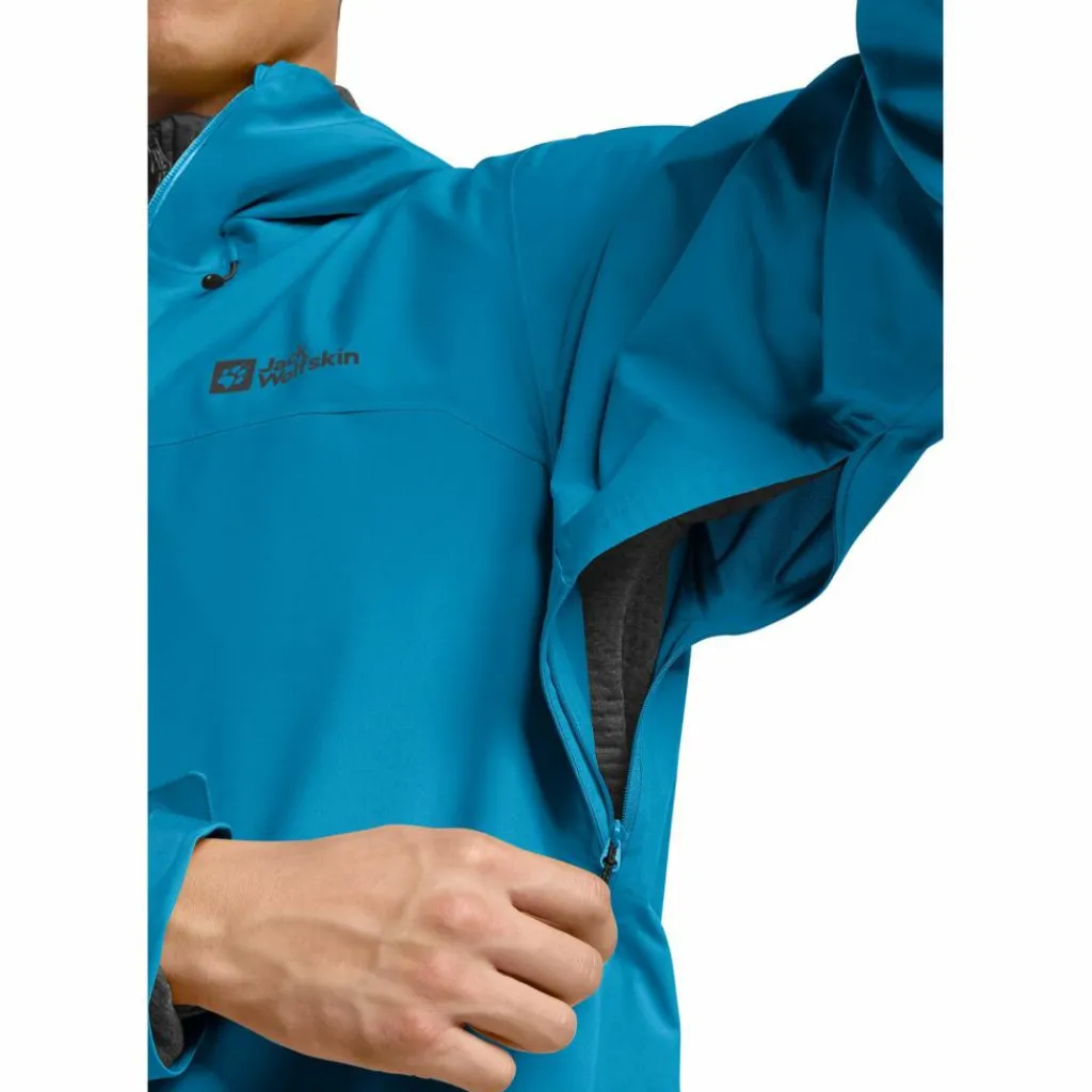 Jack Wolfskin Regenjacken<· HIGHEST PEAK 3L JKT M aurora blue