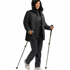 Jack Wolfskin Camping|Winterjacken<· ICECAPE 3IN1 DOWN JKT W RDS black