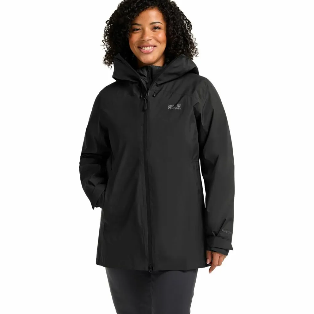 Jack Wolfskin Camping|Winterjacken<· ICECAPE 3IN1 DOWN JKT W RDS black