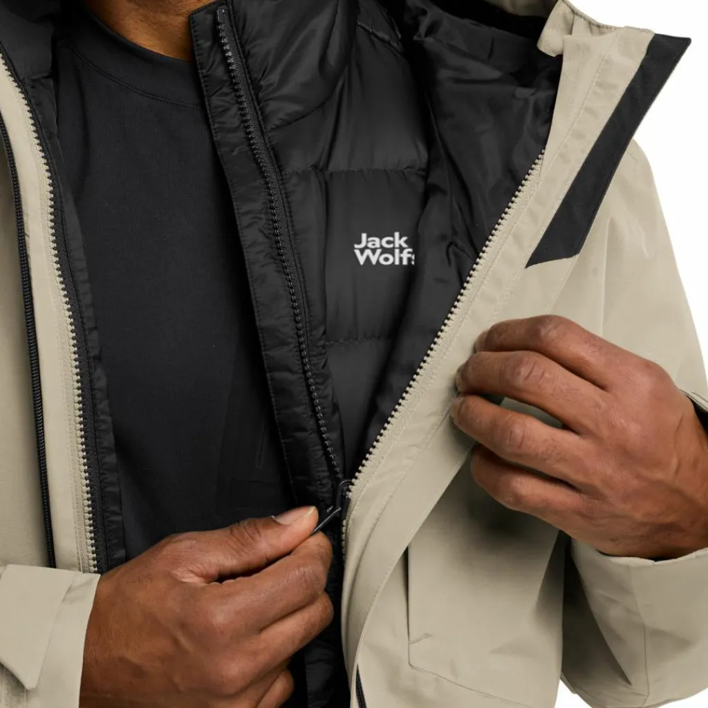 · ICECAPE 3IN1 DOWN JKT M DOWN RDS Herren Regenjacken