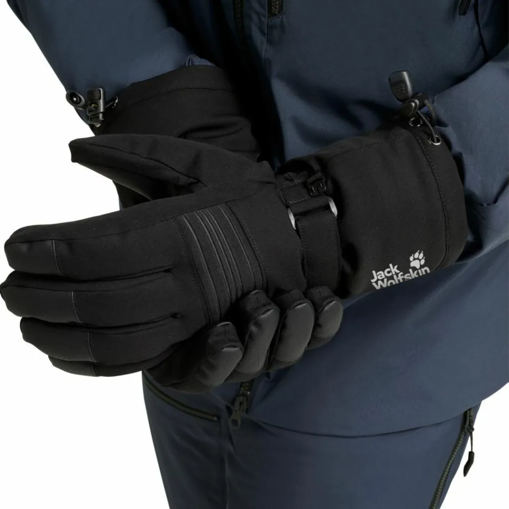 Jack Wolfskin Skitouren<· INS SKI GLOVE black
