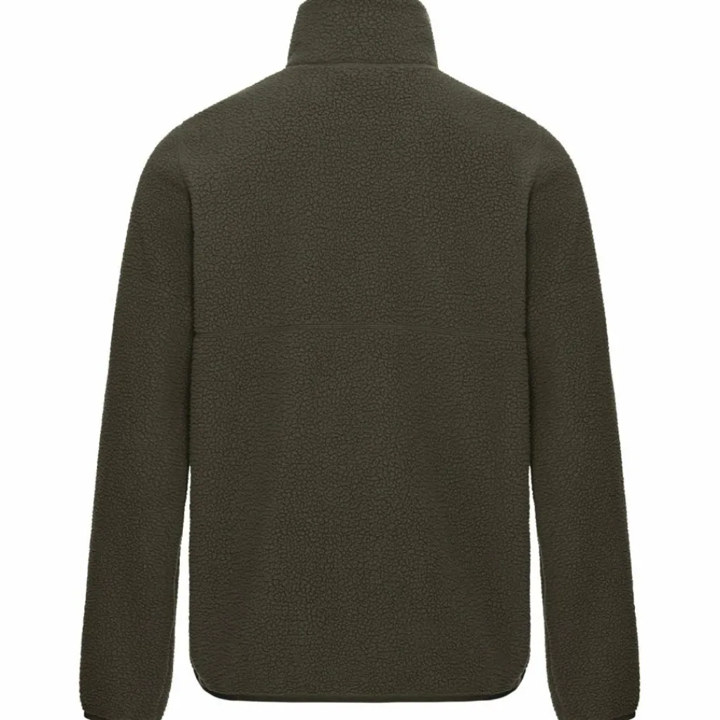 Jack Wolfskin Fleecejacken<· LITE CURL FZ M obsidian moss