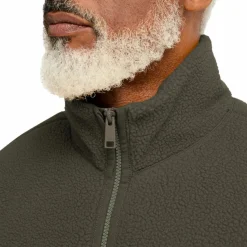 Jack Wolfskin Fleecejacken<· LITE CURL FZ M obsidian moss