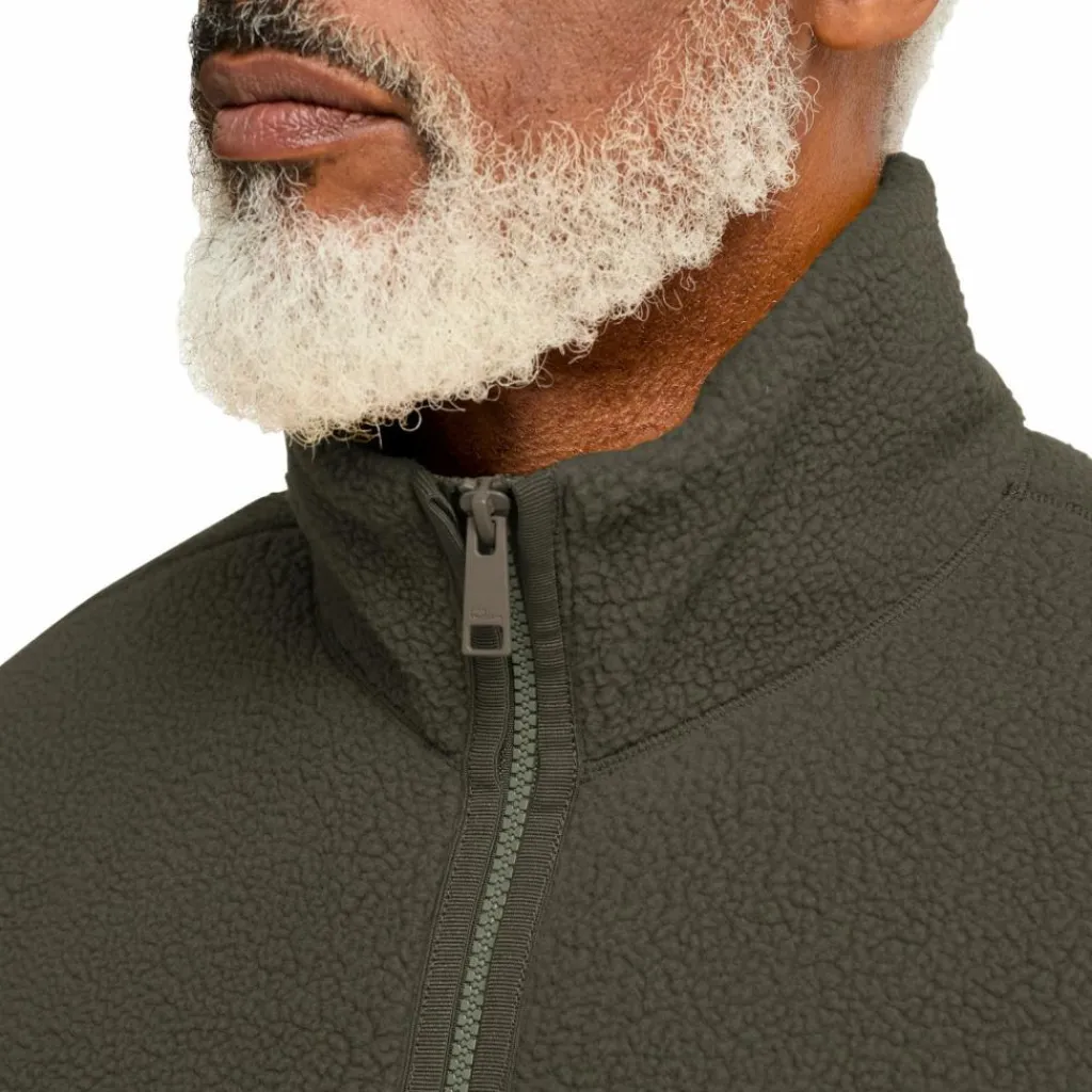 Jack Wolfskin Fleecejacken<· LITE CURL FZ M obsidian moss