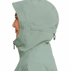 Jack Wolfskin Regenjacken|Übergangsjacken<· NABUR 2L JKT W green zinnia