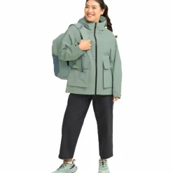 Jack Wolfskin Regenjacken|Übergangsjacken<· NABUR 2L JKT W green zinnia