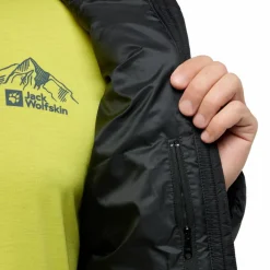 Jack Wolfskin Winterjacken<· NEBELHORN DOWN HOODY M black