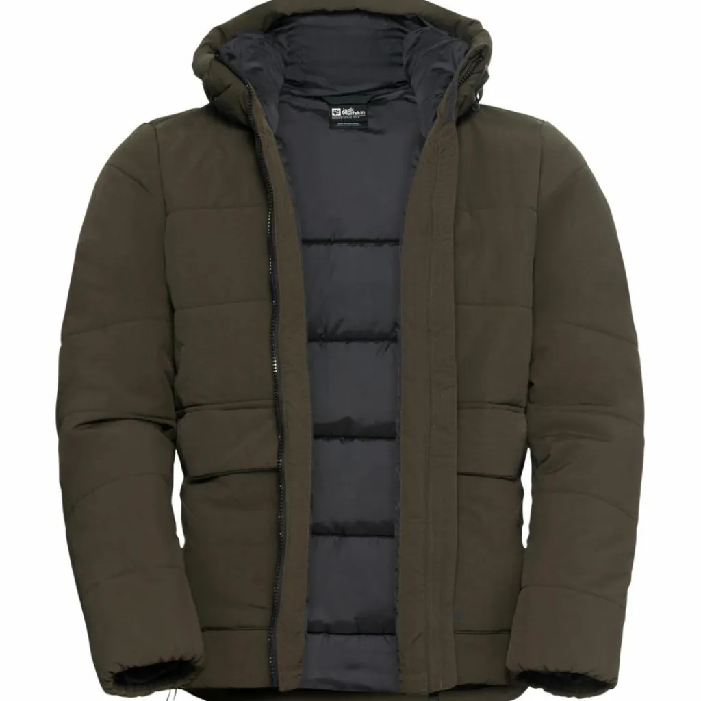 Jack Wolfskin Camping|Camping<· NORTHERN LITE HOODED JKT M obsidian moss