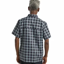 Jack Wolfskin Camping|Camping<· PLANALTO SHIRT M CHECK dark navy