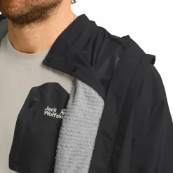 Jack Wolfskin Regenjacken|Übergangsjacken<· PRELIGHT 3IN1 JKT M black