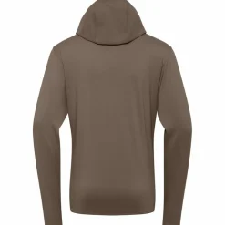 Jack Wolfskin Fleecejacken<· PRELIGHT TRAIL HOODY M cold coffee