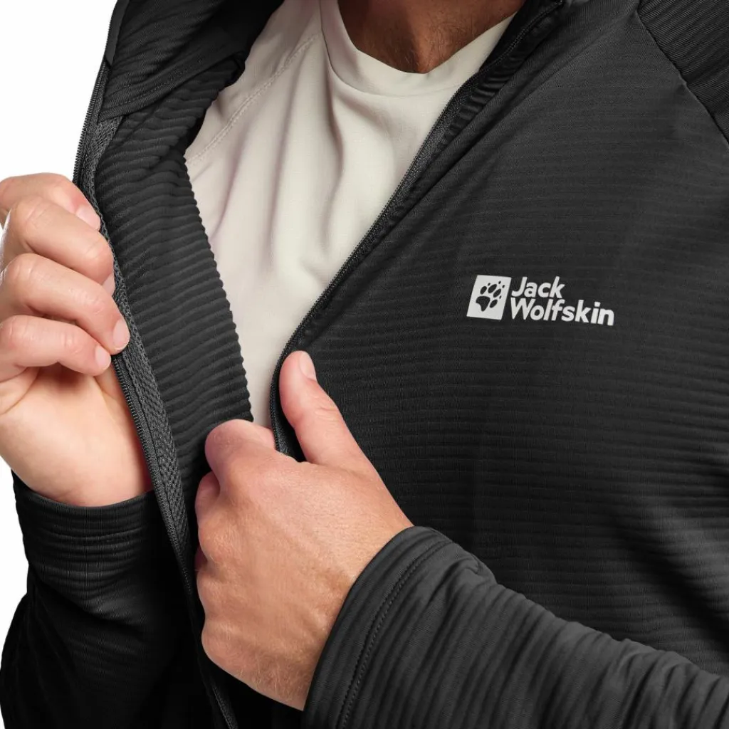 Jack Wolfskin Fleecejacken<· PRELIGHT FZ M black