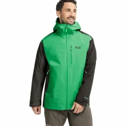 Jack Wolfskin Regenjacken<· RAINRUSH 2L JKT M lizard