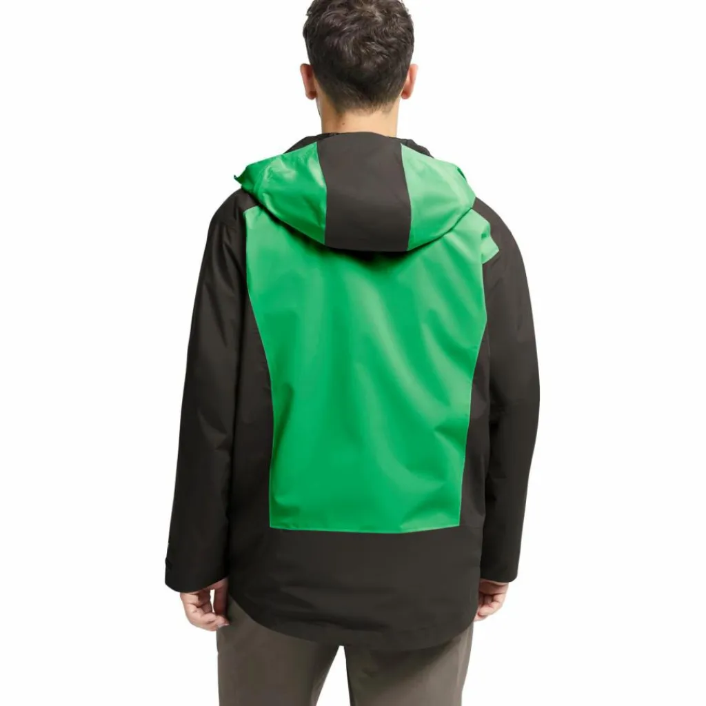 Jack Wolfskin Regenjacken<· RAINRUSH 2L JKT M lizard
