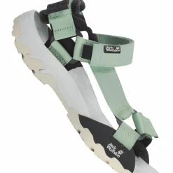 Jack Wolfskin Wanderschuhe<· RIDGE SANDAL W green zinnia