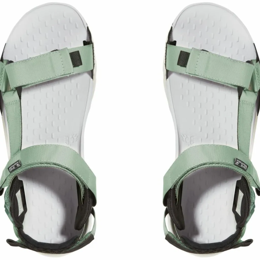 Jack Wolfskin Wanderschuhe<· RIDGE SANDAL W green zinnia