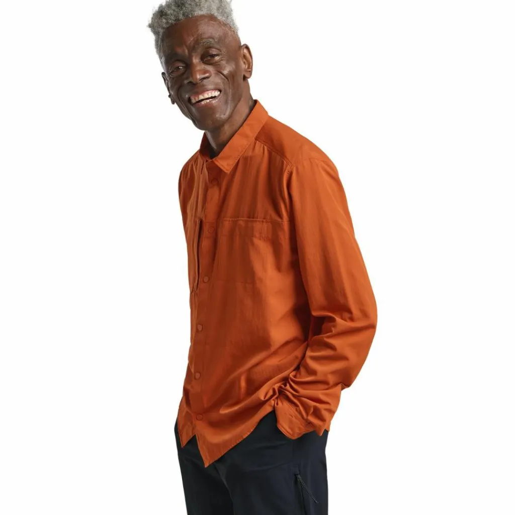 Jack Wolfskin Camping<· SIERRA CANYON LS M burnt orange
