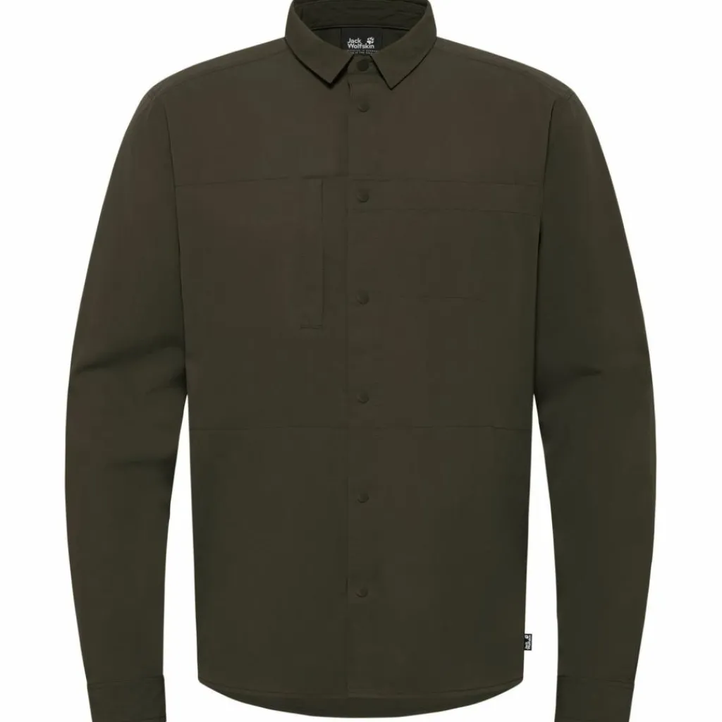 Jack Wolfskin Camping|Camping<· SIERRA CANYON LS M obsidian moss