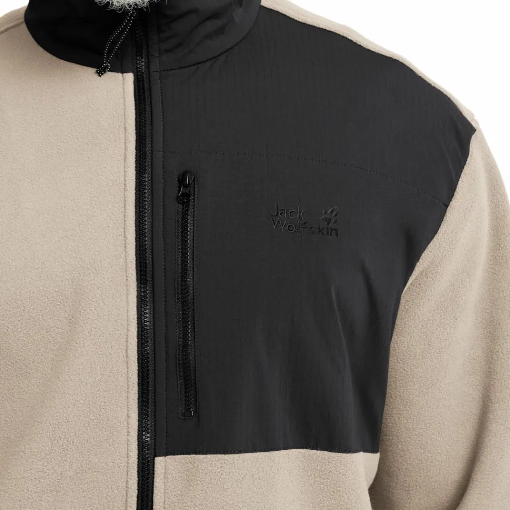 Jack Wolfskin Fleecejacken<· SUMETRO FZ M oyster