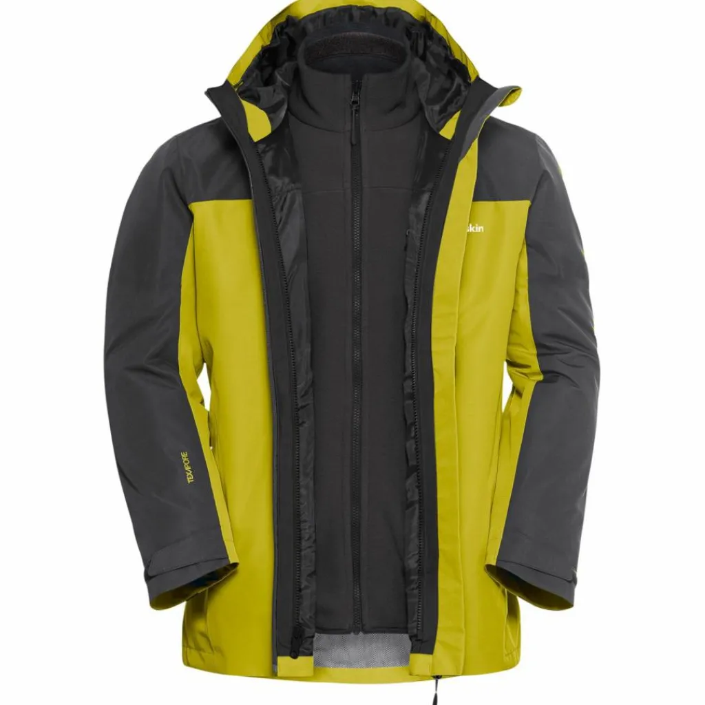 Jack Wolfskin Winterjacken<· TAUBENBERG 3IN1 JKT M chartreuse