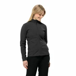 Jack Wolfskin Fleecejacken<· TAUNUS FZ W black