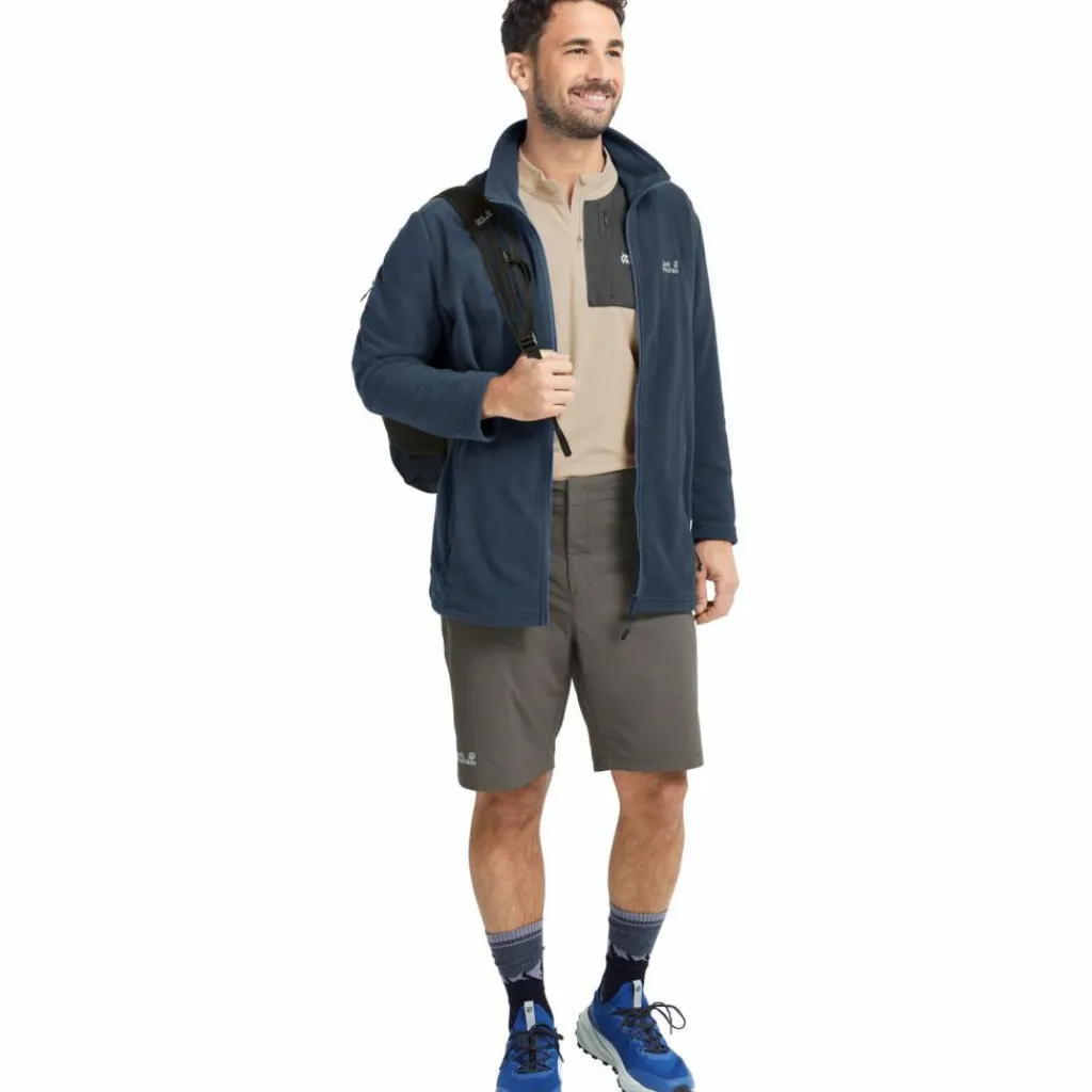 Jack Wolfskin Fleecejacken<· TAUNUS 100 FZ M midnight sky