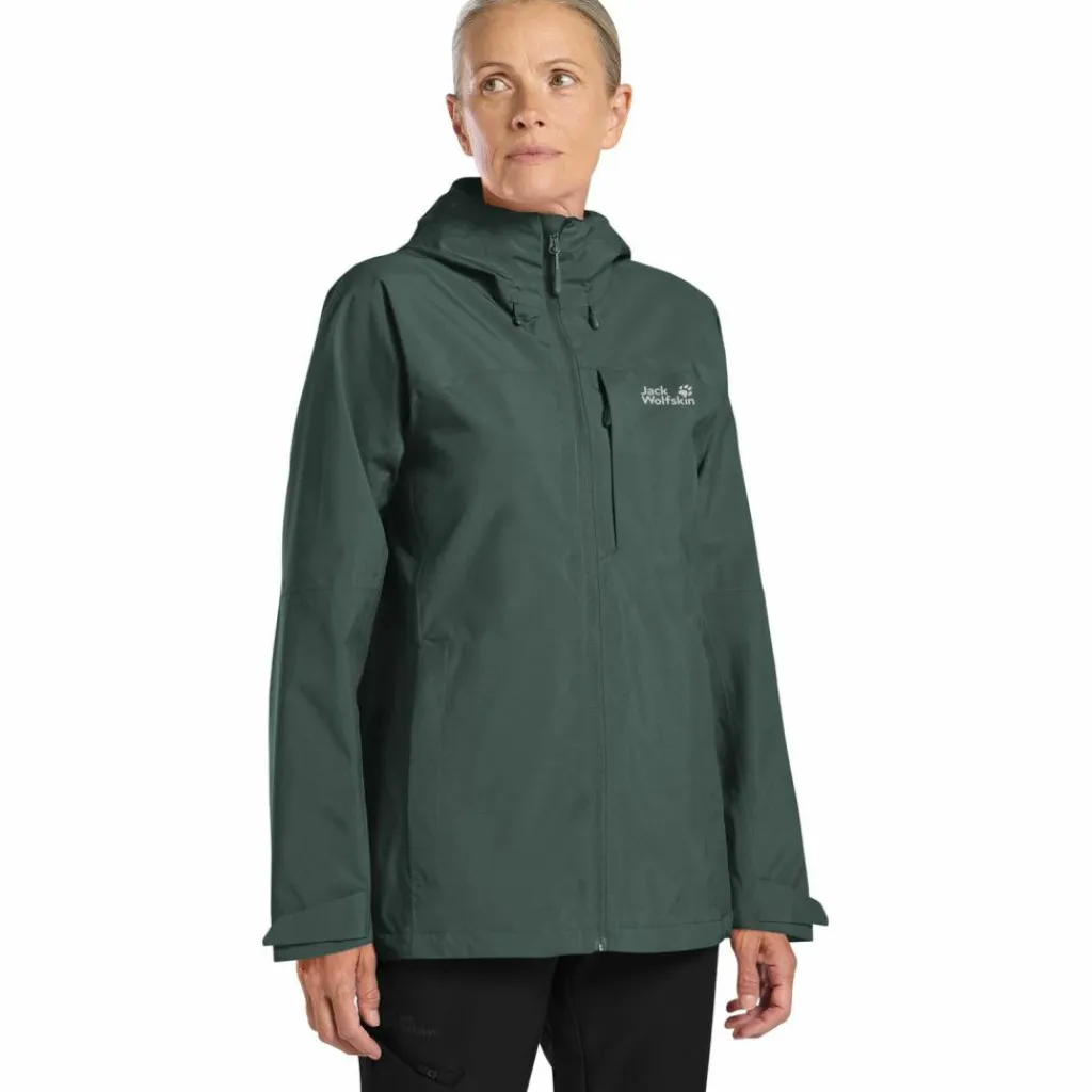 Jack Wolfskin Jacken|Regenjacken<· TEMPEST 2L JKT W sago palm