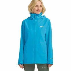 Jack Wolfskin Regenjacken|Übergangsjacken<· TRAILTIME 2L JKT W empire blue