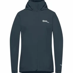 Jack Wolfskin Regenjacken|Übergangsjacken<· TRAILTIME 2L JKT W midnight sky