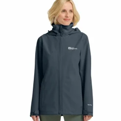 Jack Wolfskin Regenjacken|Übergangsjacken<· TRAILTIME 2L JKT W midnight sky
