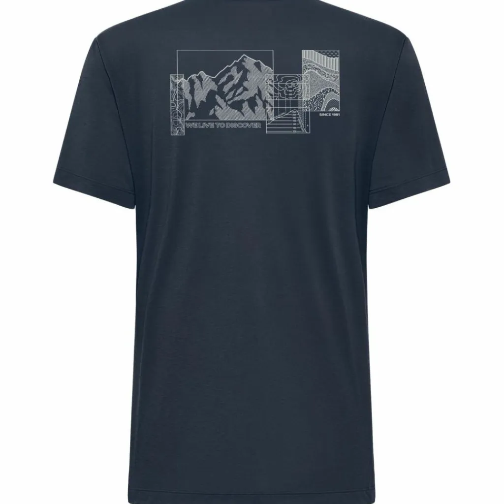 Jack Wolfskin Camping|Camping<· VONNAN GRAPHIC T M EXPLORE midnight sky