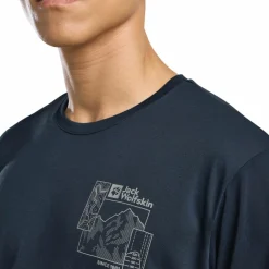 Jack Wolfskin Camping|Camping<· VONNAN GRAPHIC T M EXPLORE midnight sky