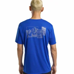 Jack Wolfskin Camping|Camping<· VONNAN GRAPHIC T M EXPLORE vibrant blue
