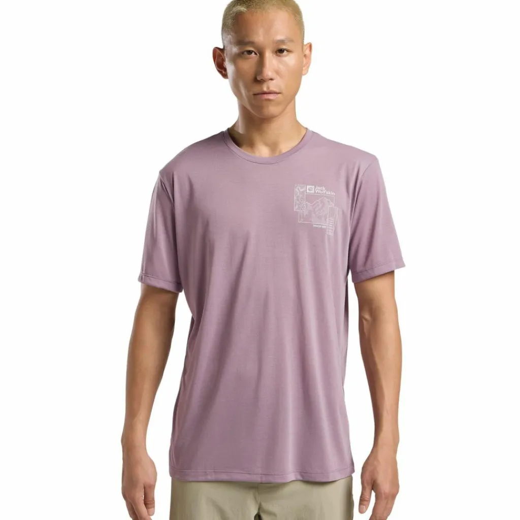 Jack Wolfskin Camping<· VONNAN GRAPHIC T M EXPLORE wild blossom