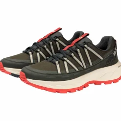 Jack Wolfskin Wanderschuhe<· WILD HIKE TEXAPORE LOW M obsidian moss