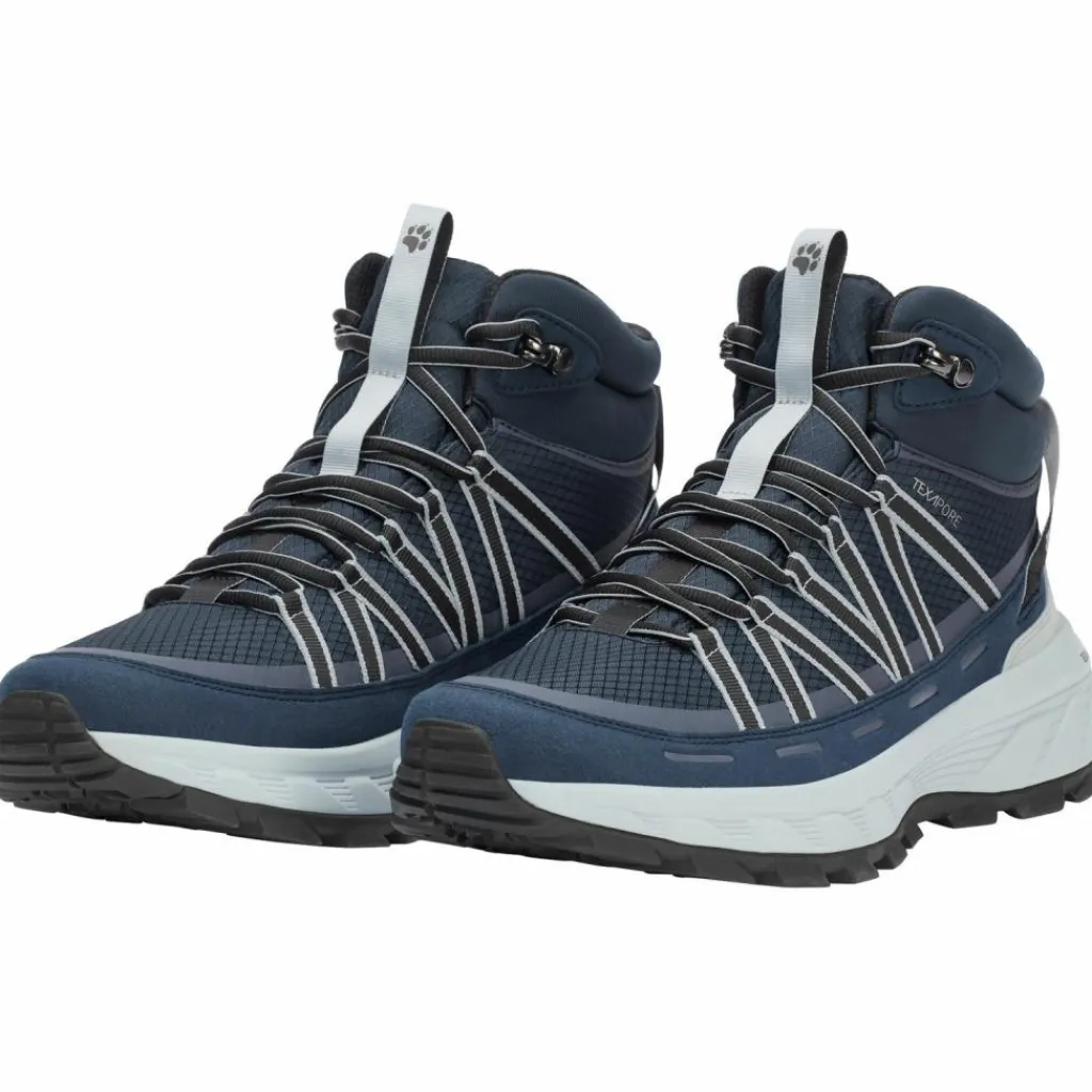 Jack Wolfskin Camping|Wanderschuhe<· WILD HIKE TEXAPORE MID M midnight sky