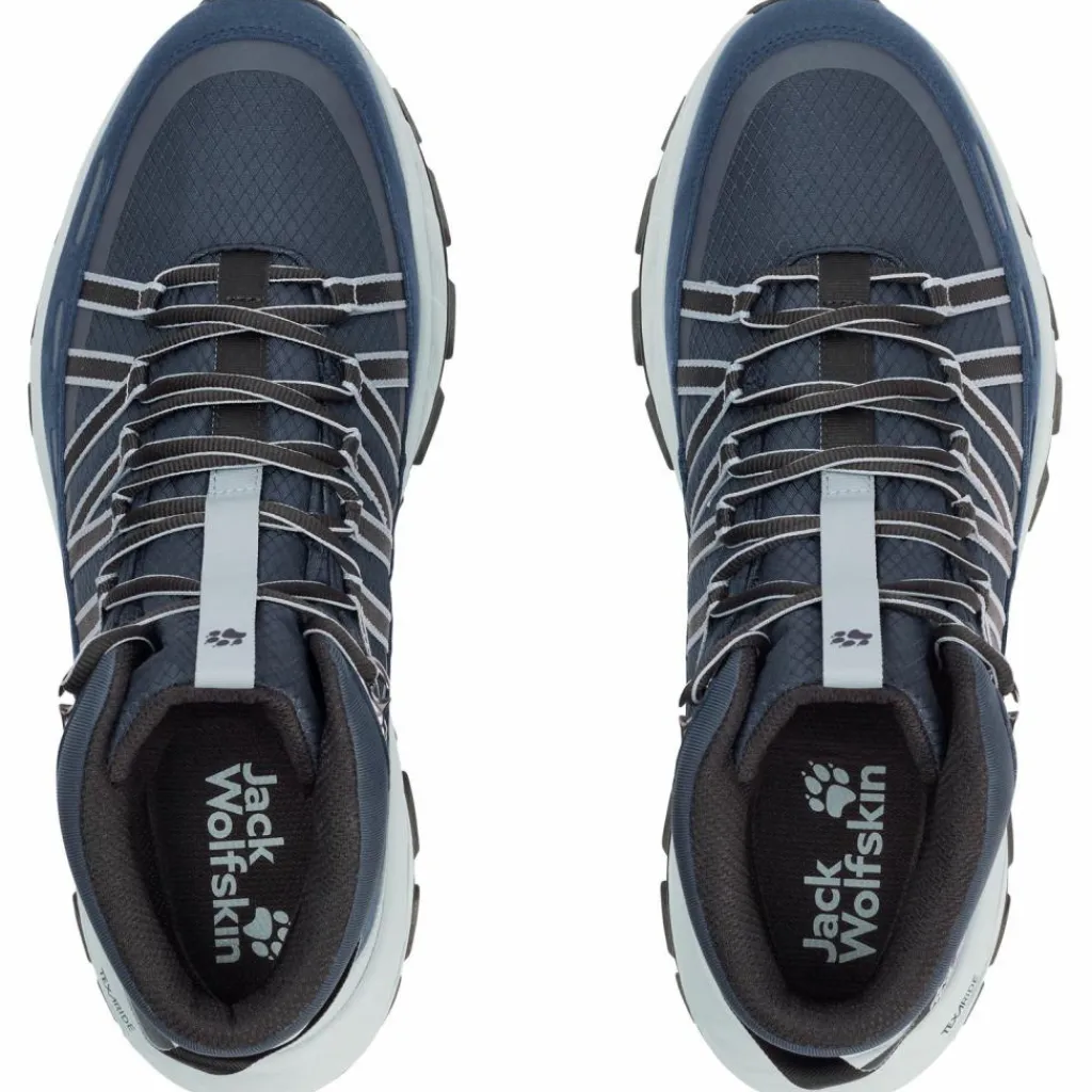 Jack Wolfskin Camping|Wanderschuhe<· WILD HIKE TEXAPORE MID M midnight sky