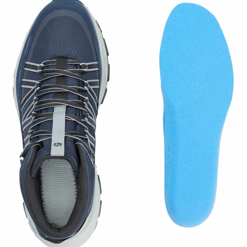 Jack Wolfskin Camping|Wanderschuhe<· WILD HIKE TEXAPORE MID M midnight sky