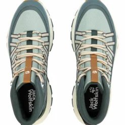 Jack Wolfskin Wanderschuhe<· WILD HIKE TEXAPORE MID M green zinnia
