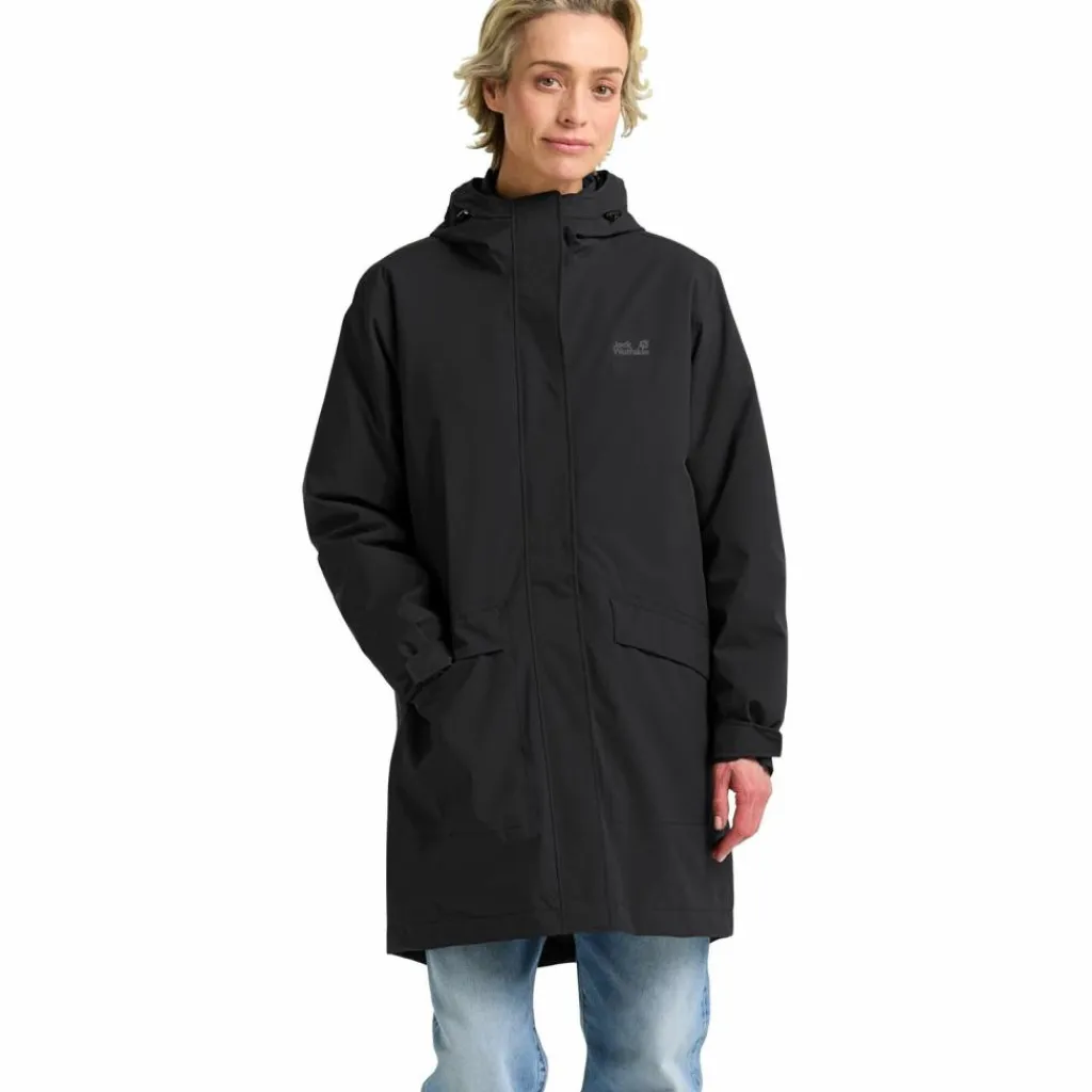 Jack Wolfskin Camping|Mäntel<· WINTERDUNE 3IN1 COAT W black