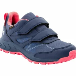 Jack Wolfskin Wanderschuhe<· WOODLAND TEXAPORE dark blue-rose