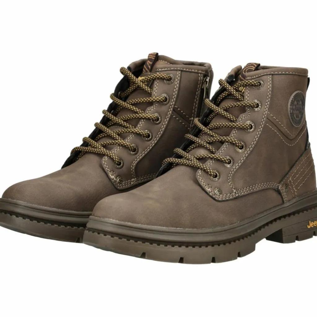 JEEP Boots & Stiefel|Winterschuhe<· Stiefelette Dunkelbraun