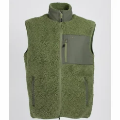 Jeff Green Fleecejacken< Dusky Green