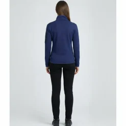 New · 1/4 Zip Strickfleecepullover Helmi Damen Fleecejacken