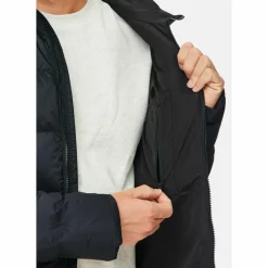 Jeff Green Winterjacken<· Leif Deep Black