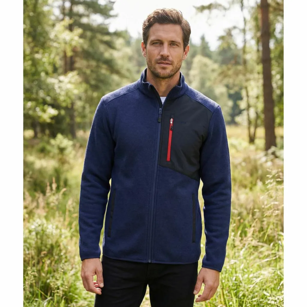 · Strick Fleecejacke Kaleva Herren Fleecejacken